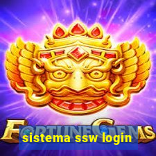 sistema ssw login